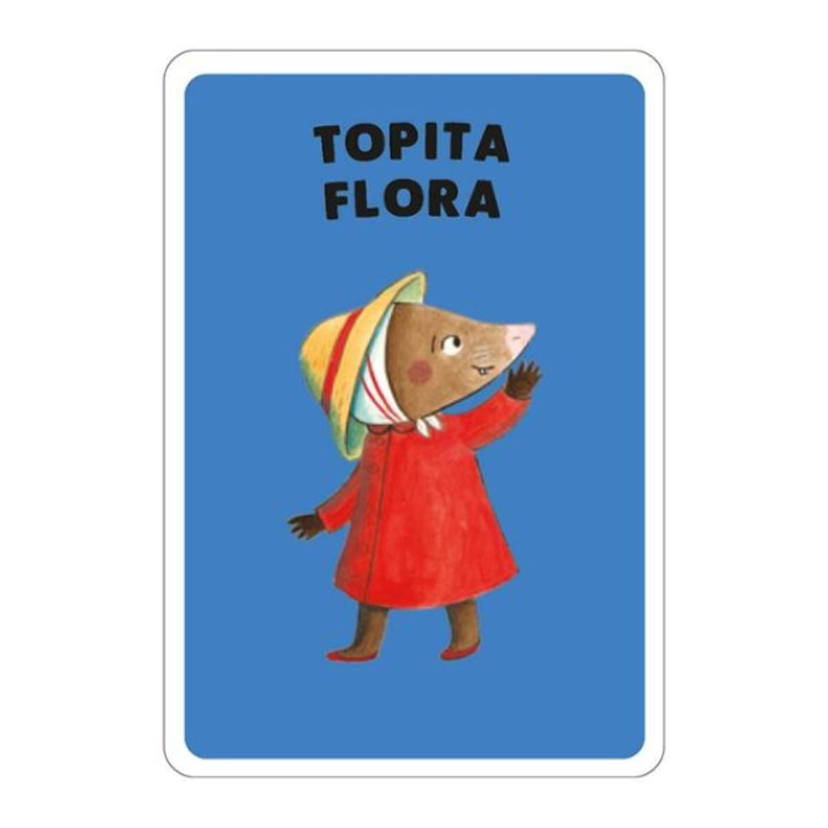 Imagen 5 de Topita flora. 5 familias. juego de carta