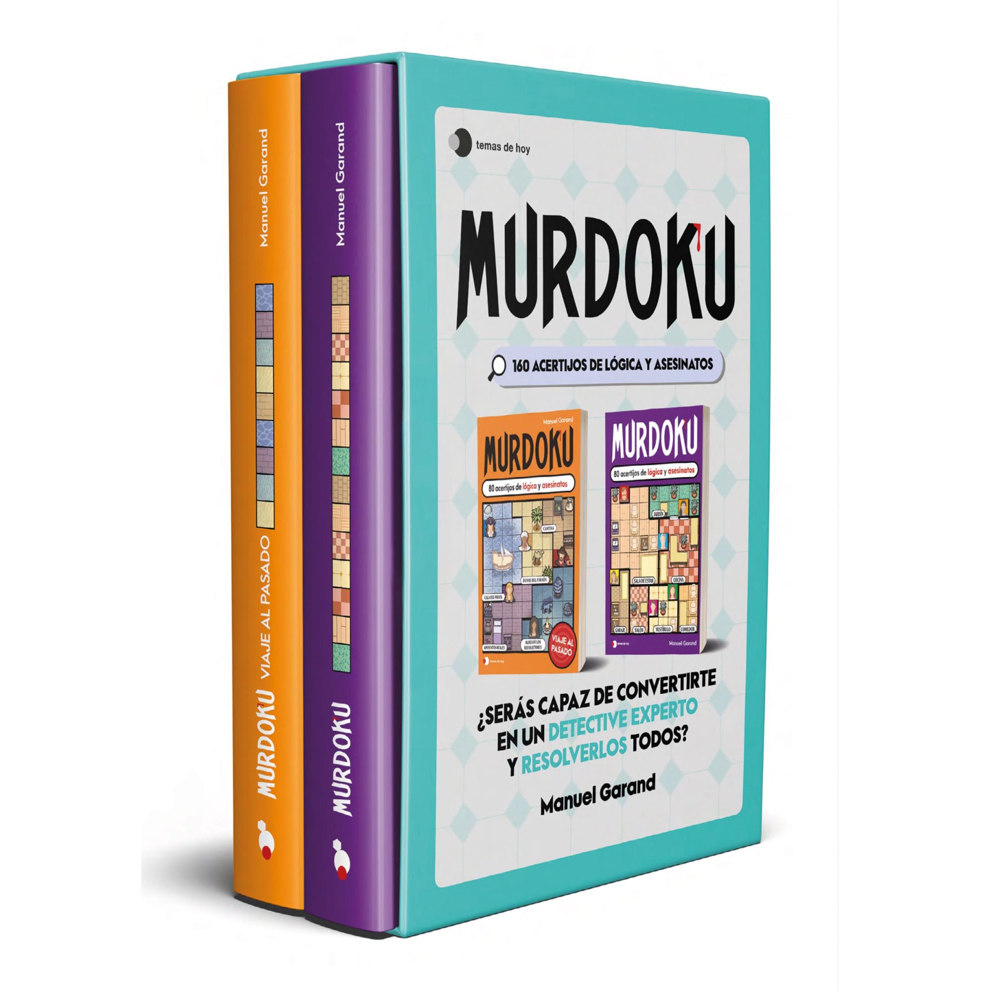Imagen 0 de Estuche Murdoku: Murdoku | Murdoku, viaje al pasado (Tapa blanda con solapas)