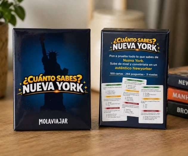 Imagen 0 de Juego de mesa Nueva York - ¿Cuanto sabes? (Tapa dura)