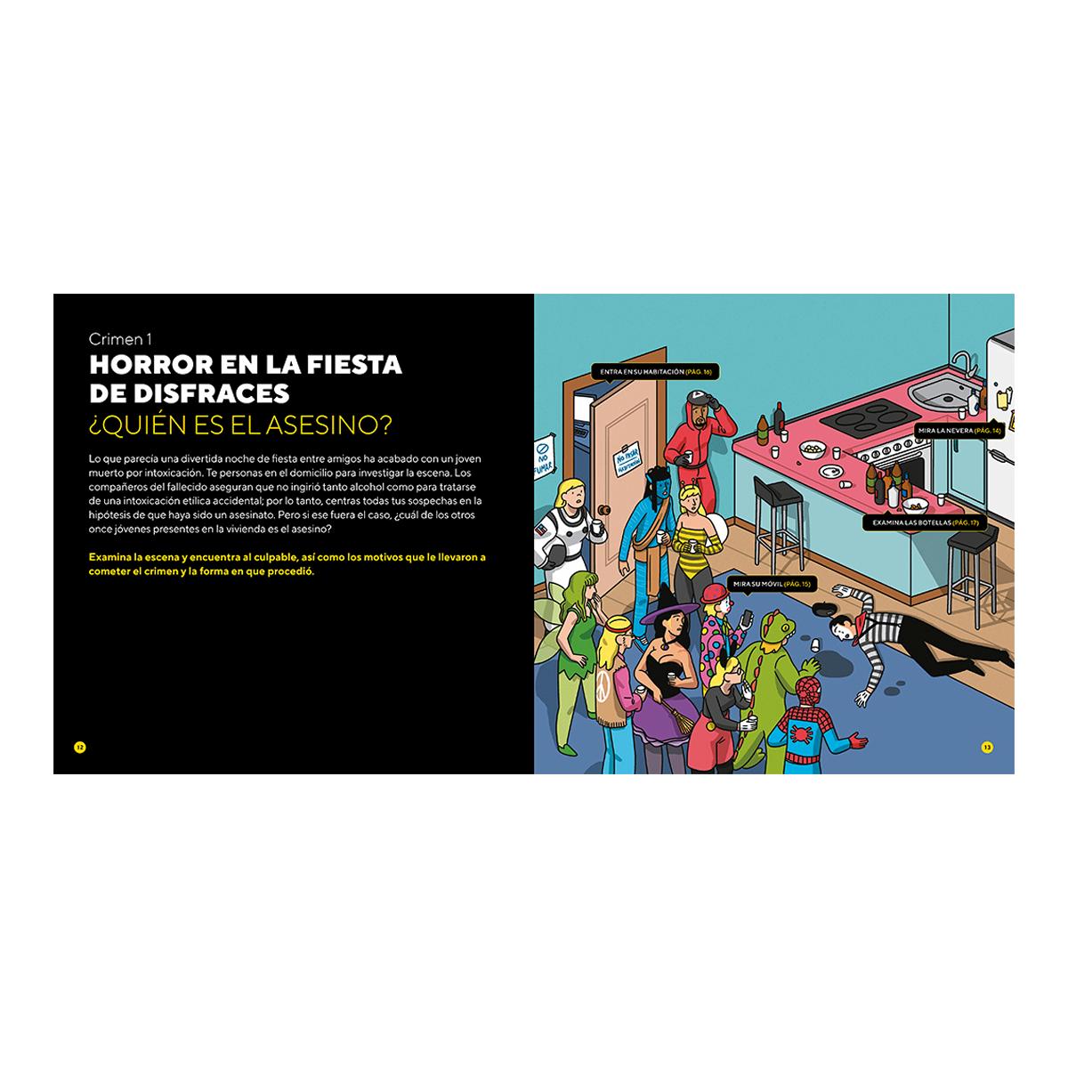 Crímenes Ilustrados - ¿Quién Es El Asesino? (Tapa blanda) 2