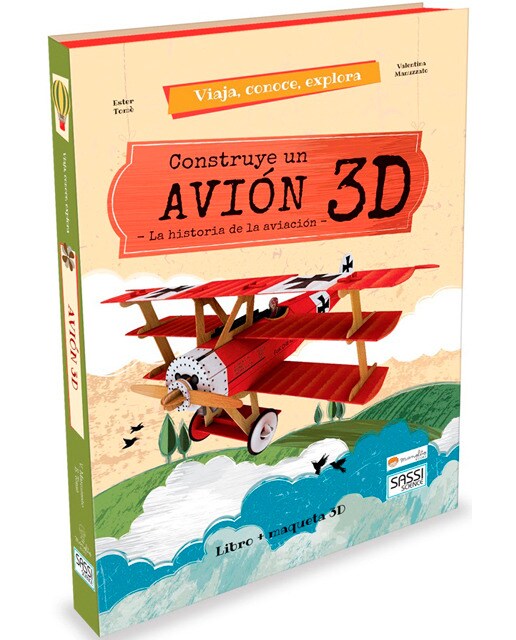 Construye El Avion 3D (Capa dura) 1
