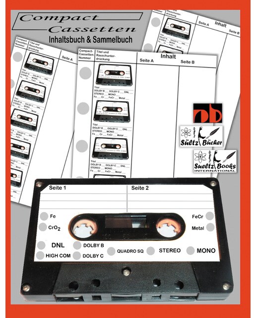 COMPACT CASSETTEN Inhaltsbuch & Sammelbuch 1