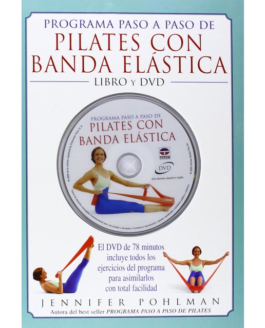 Imagen 1 de Programa paso a paso de pilates con banda elástica (libro+dvd)