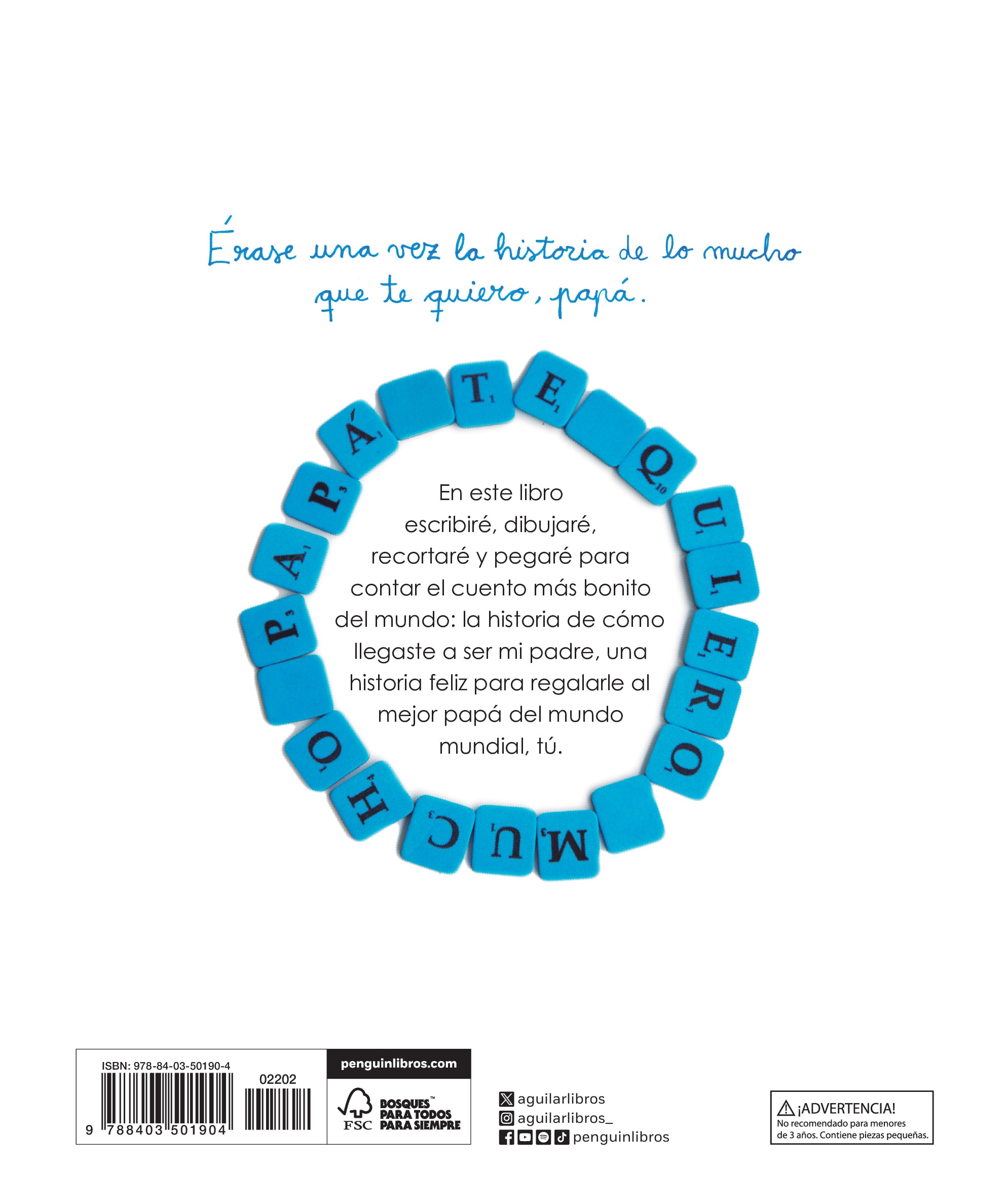 Porque mi papá es el mejor: El regalo perfecto para sorprender a papá por el día del Padre o en su cumpleaños. Un libro personalizado par (Capa mole) 2