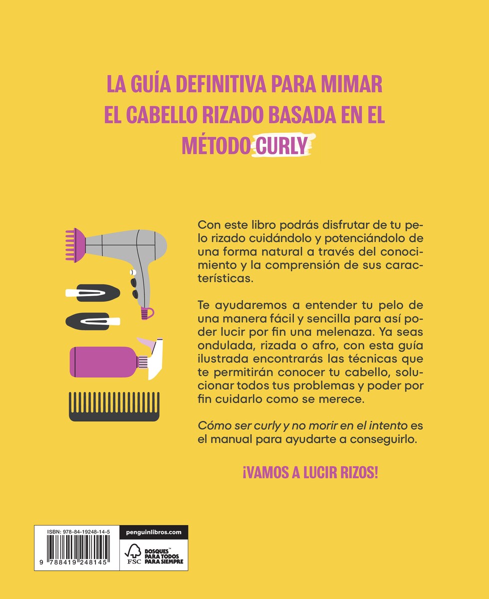 Como ser curly y no morir en el intento: La guía definitiva para el cuidado del cabello rizado  (Tapa blanda) 2