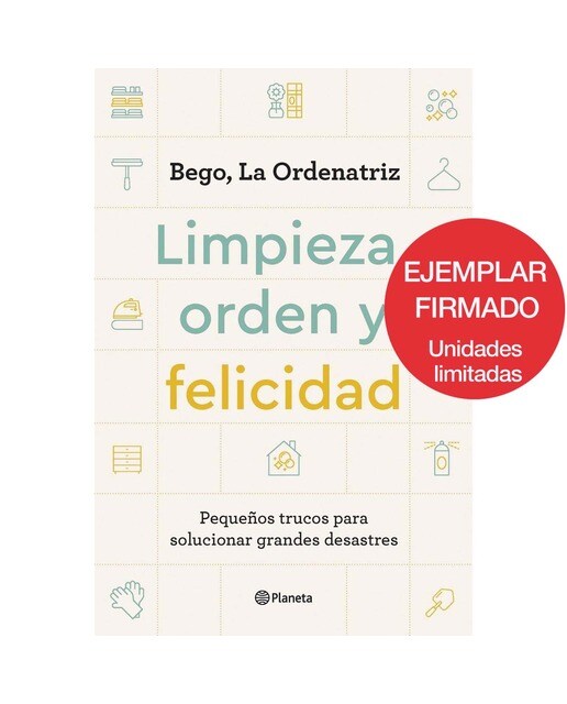 Limpieza, orden y felicidad: Pequeños trucos para solucionar grandes desastres (Capa mole com abas) 1