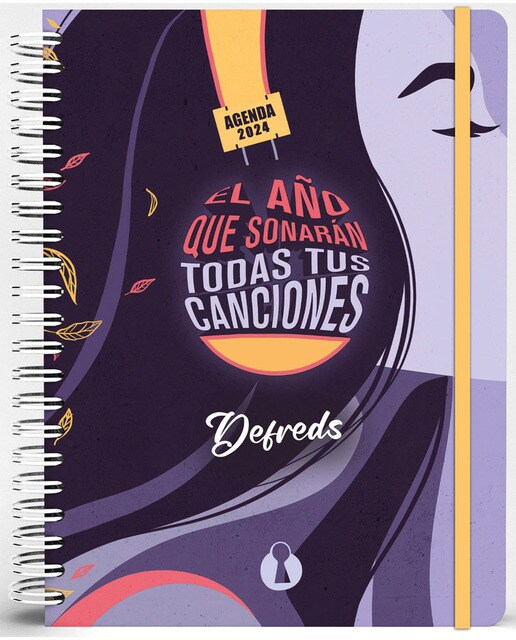 Imagem 0 de El año que sonarán todas tus canciones: Agenda Defreds (2024)