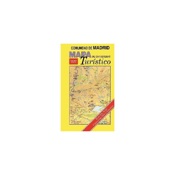Mapa turístico de carreretas de la comunidad de madrid