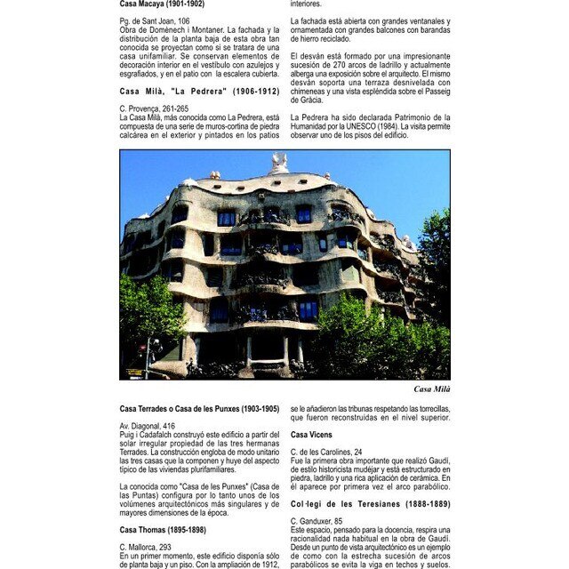 Plano De Barcelona En Castellano 3