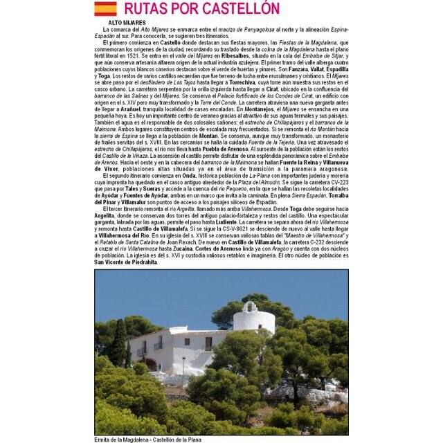 Plano Castellón De La Plana Y Provincia 3