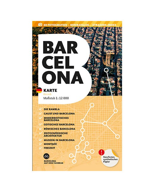 Barcelona, karte: Karte(Tapa blanda) 1