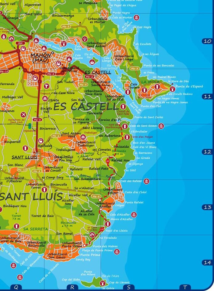 Maps to go menorca - castellano / italiano 2