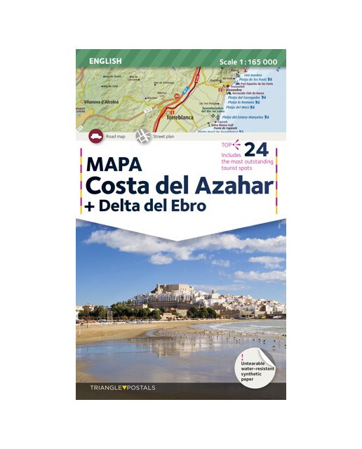 Costa del azahar + delta del ebro, map: Map 1