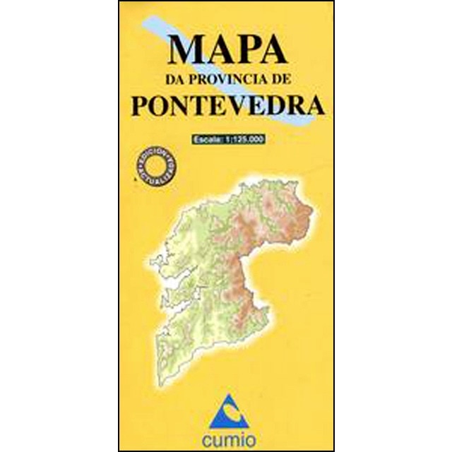 Imagem 0 de Mapa de estradas provincia de Pontevedra (Tapa blanda)