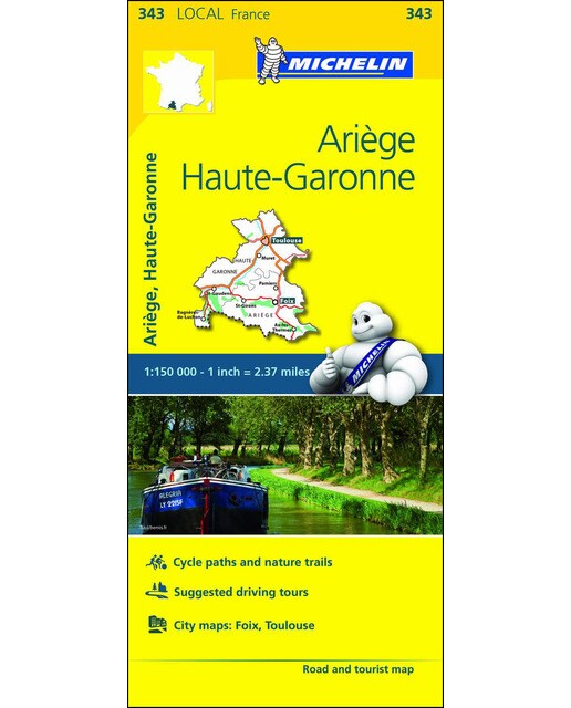 Mapa local ariège, haute-garonne