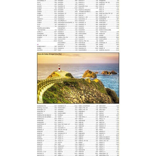 Mapa de galicia incluye camino de santiago 3