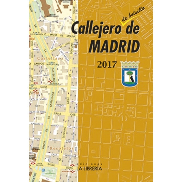 Callejero de bolsillo de madrid 2017