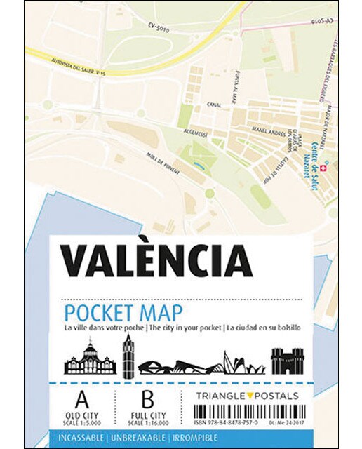 Valencia pocket Map: Pocket map 1