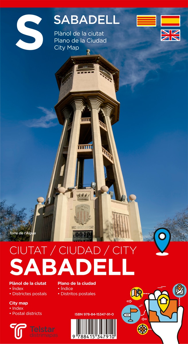 Imagem 0 de Plano callejero de las ciudades de terrasa y sabad
