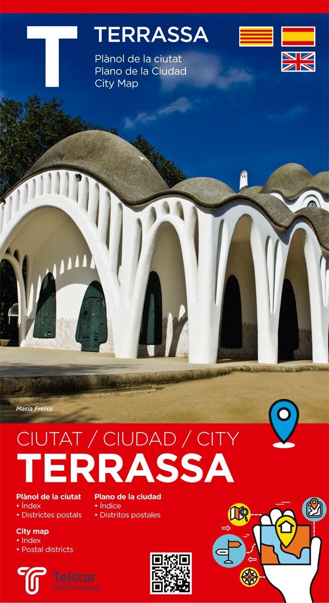 Plano callejero de las ciudades de terrasa y sabad 2