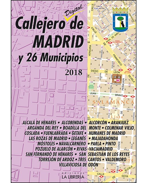 Callejero de madrid y 26 municipios 2018