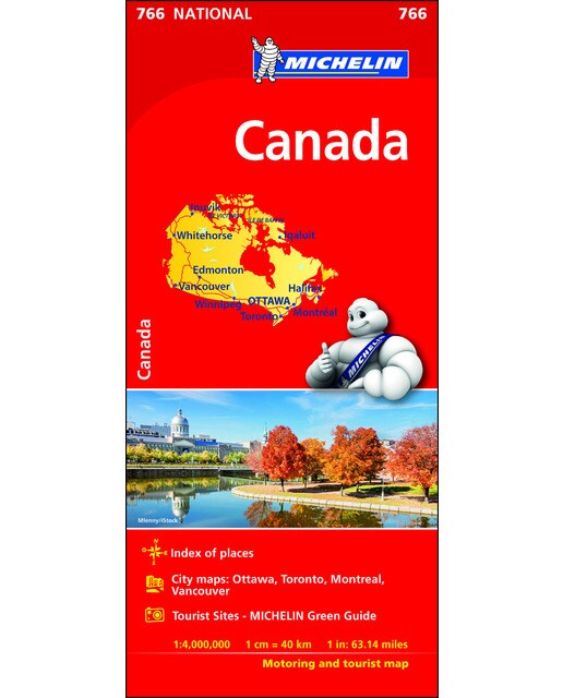 Mapa national canada