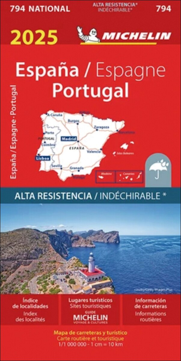 Mapa National Espana & Portugal 2025 17794 (Mapa en hojas) 1