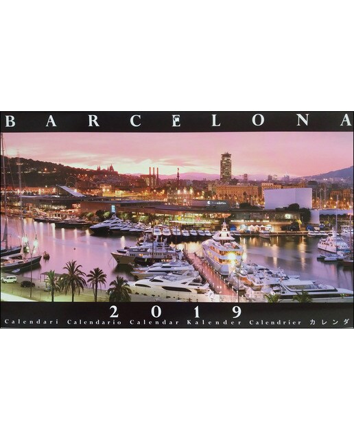 Calendari Bcn 40x24  -6 Idiomes 1