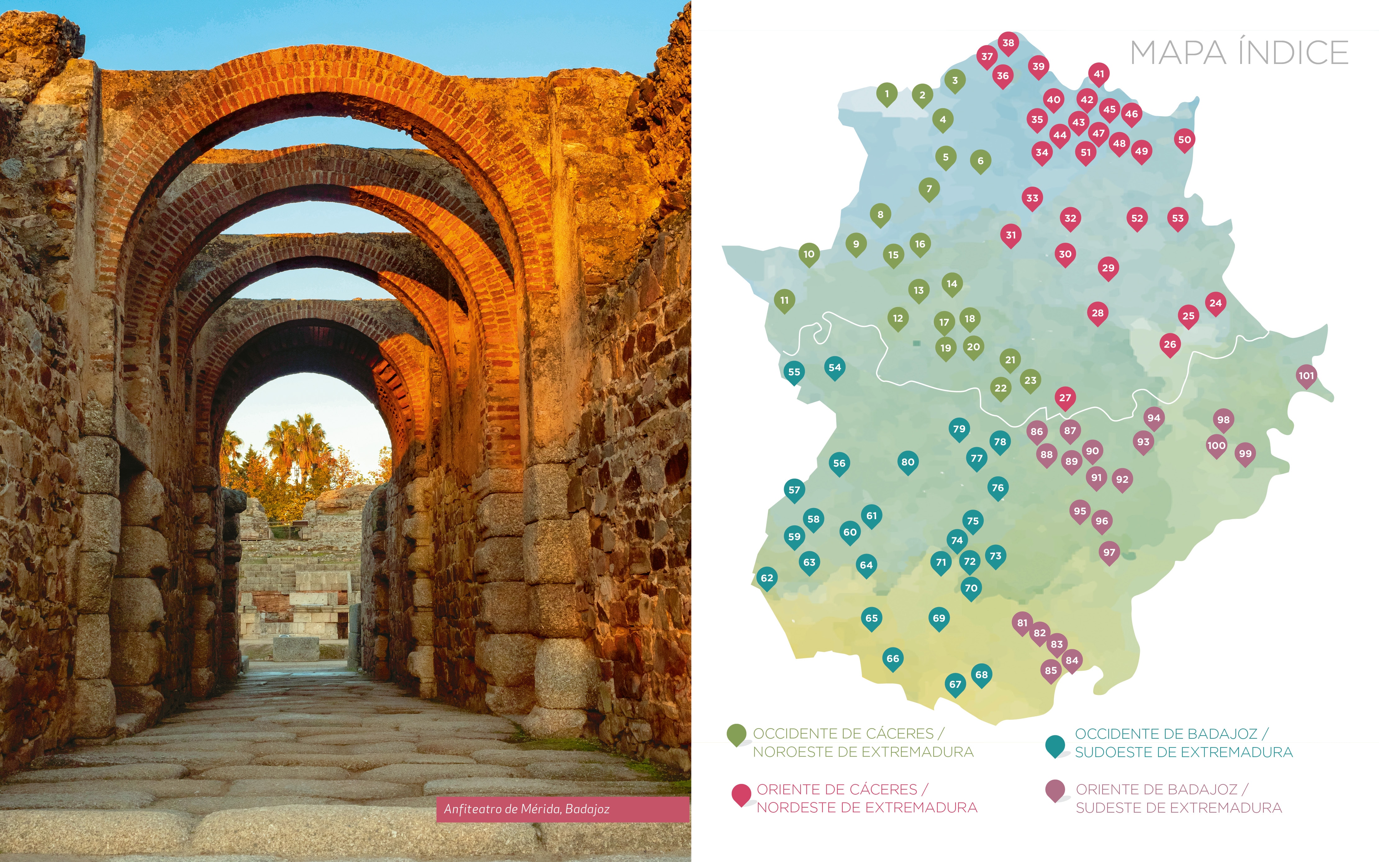 101 Lugares de Extremadura sorprendentes (Capa mole com abas) 2