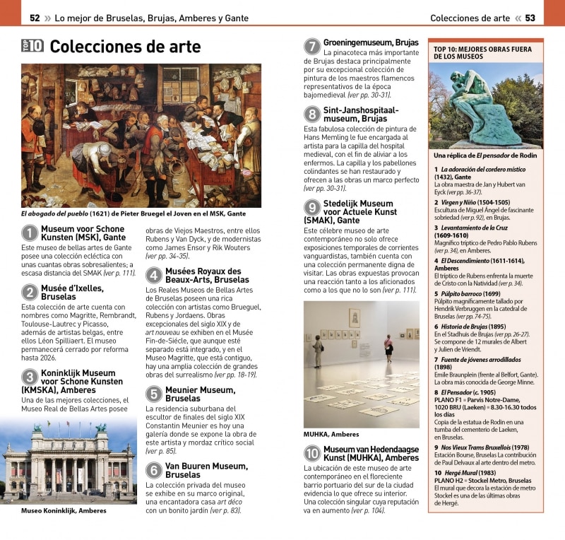 Bruselas, Brujas, Amberes y Gante (Guías Visuales TOP 10): La guía que descubre lo mejor de cada ciudad (Capa mole) 3