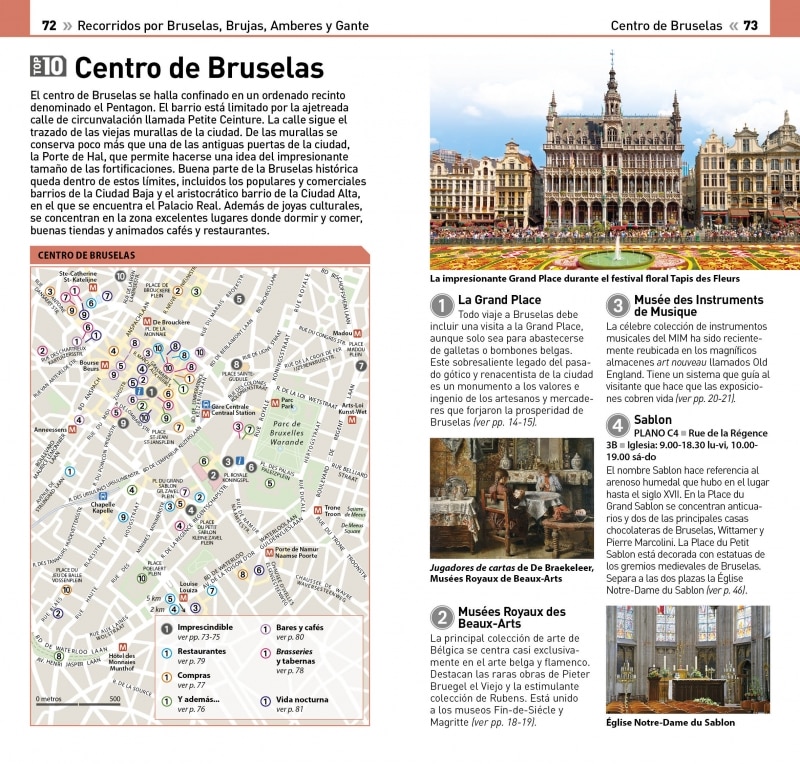 Bruselas, Brujas, Amberes y Gante (Guías Visuales TOP 10): La guía que descubre lo mejor de cada ciudad (Capa mole) 5