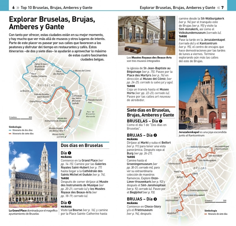 Bruselas, Brujas, Amberes y Gante (Guías Visuales TOP 10): La guía que descubre lo mejor de cada ciudad (Capa mole) 7