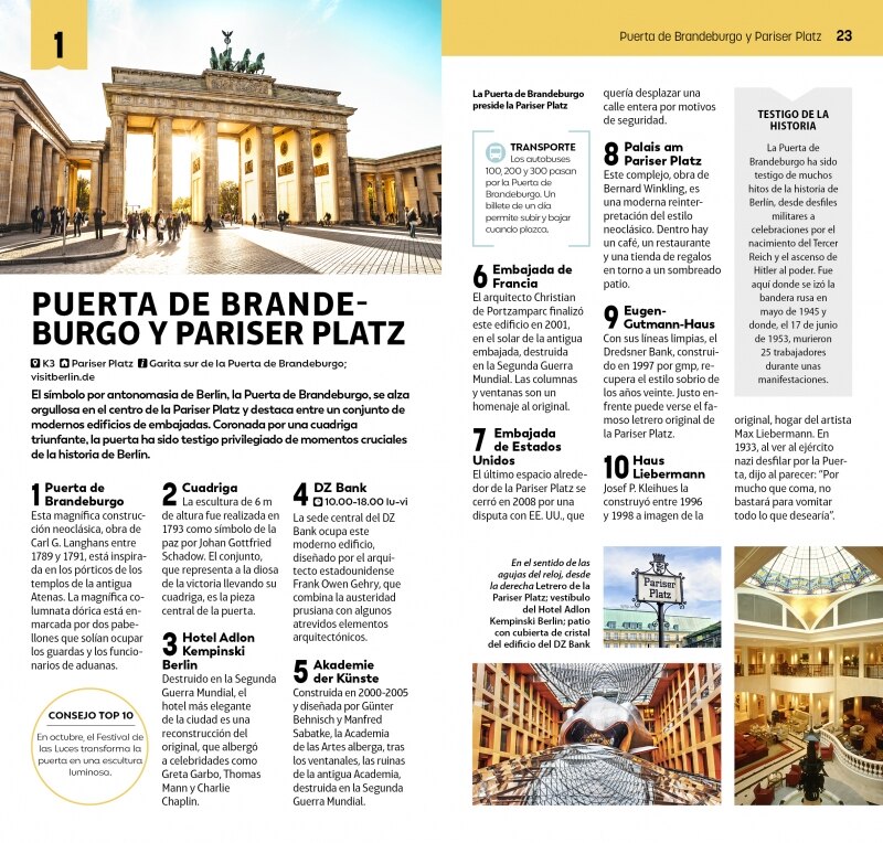 Berlín (Guías Visuales TOP 10): La guía que descubre lo mejor de cada ciudad (Capa mole) 4