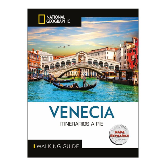 Imagem 0 de Venecia - Guía National Geographic Itinerarios a pie: Con mapa extraible (Capa mole)