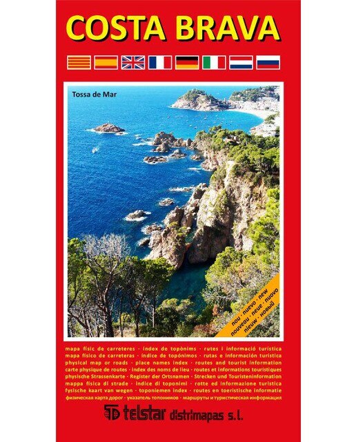 Mapa Costa Brava 1