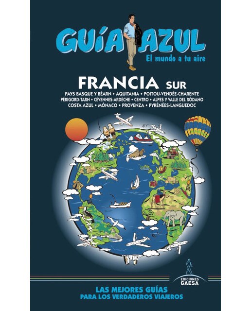 Francia sur: Francia sur guía azul 1