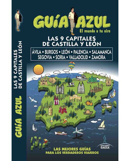 Capitales de castilla león: Ávila, burgos, león, palencia, salamanca, segovia, soria, valladolid y zamora 1