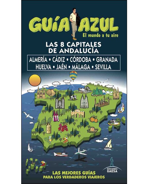 Capitales de andalucía: Almería,cádiz,cordoba, granada, huelva, jaén y málaga y sevilla 1