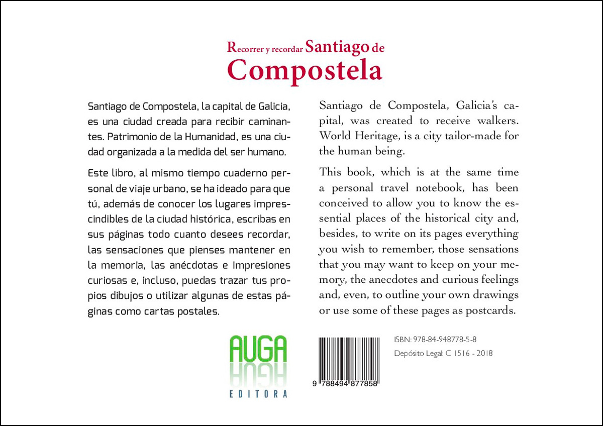 Recorrer y recordad santiago de compostela(Tapa blanda) 2