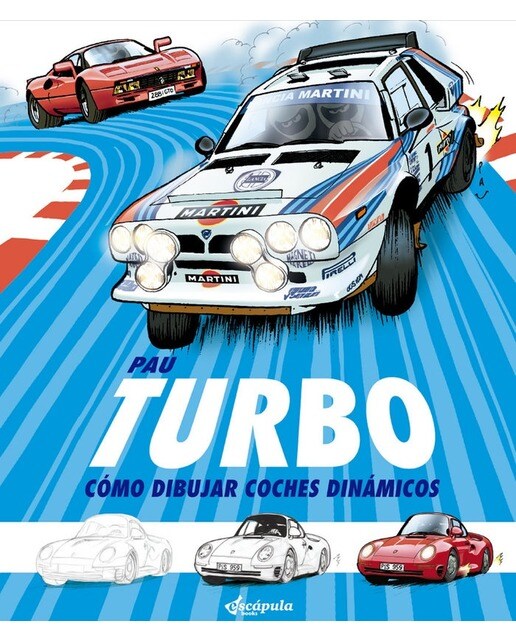 Imagem 0 de TURBO.: Cómo dibujar coches dinámicos. (Capa mole com abas)