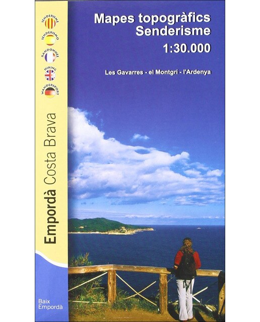 Emporda senderisme, escala 1:30. 000 1