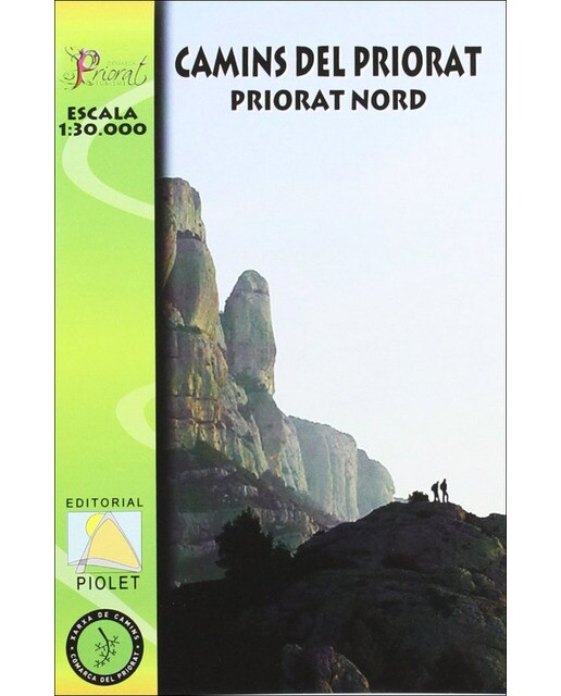 Mapa priorat sud xarxa de camins 1