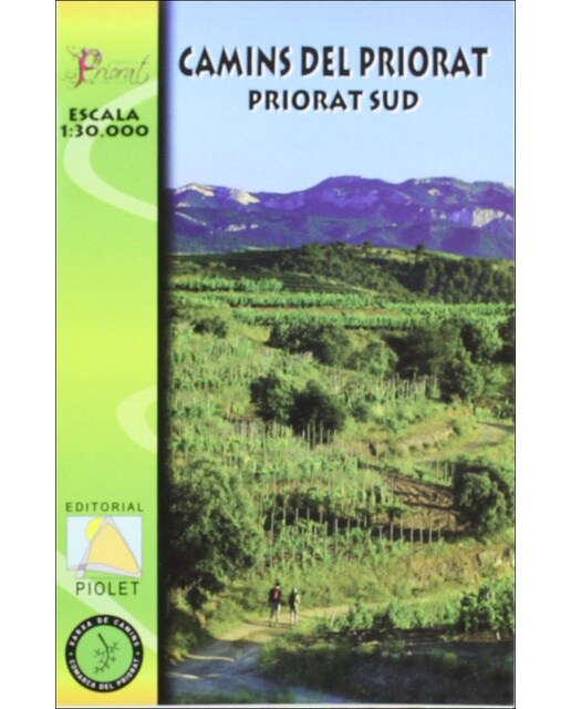 Mapa priorat sud xarxa de camins 1