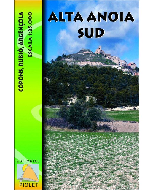 Alta anoia sud: Copons. Rubió. Argençola. Escala 1:25. 000 1