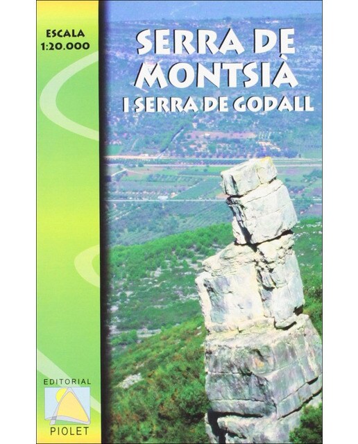 Mapa serra de montsai i serra de godall 1