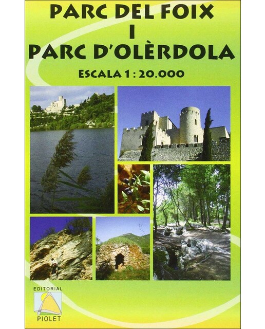 Parc del foix i parc d'olerdola escala 1:20. 000