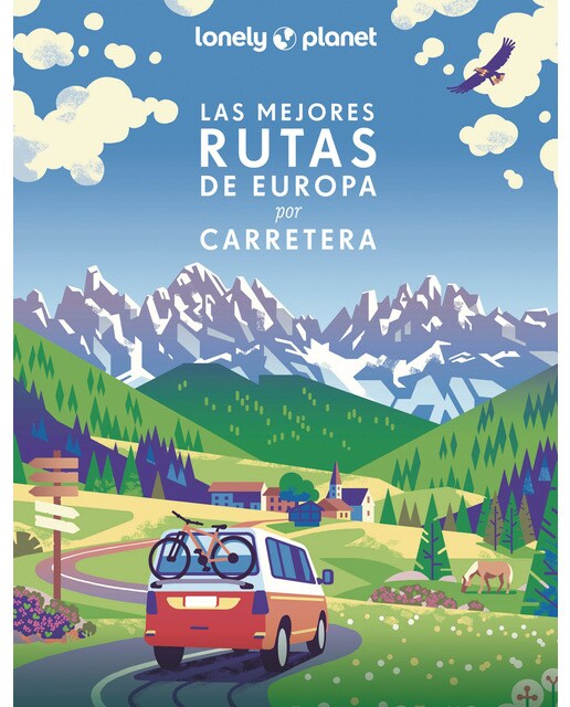 Las mejores rutas de Europa por carretera (Capa mole com abas) 1