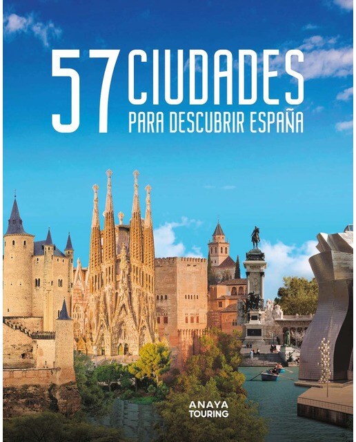 57 Ciudades para descubrir España (Capa mole com abas) 1