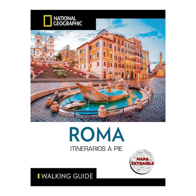 Imagem 0 de Roma - Guía National Geographic Itinerarios a pie: Con mapa extraible (Capa mole)