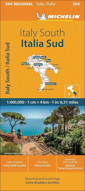 Imagem 0 de Mapa regional italia sud 2024